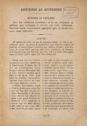 Commentaria in constitutionem Apostolicae Sedis qua censurae latae sententiae limitantur, 2a