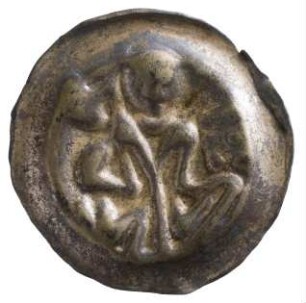 Münze, Matthiaspfennig, 15.Jh.