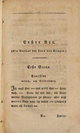 Neue Schauspiele, 15. Das Intermezzo, Die kleine Zigeunerin, Der blinde Gärtner