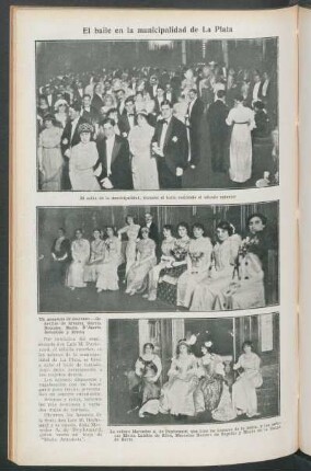 El baile en la municipalidad de La Plata