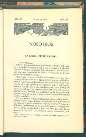 La gloria de Belgrano