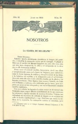 La gloria de Belgrano