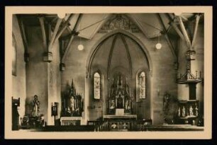 Sankt-Bonifatius-Kirche, Bad Salzuflen: Innenansicht