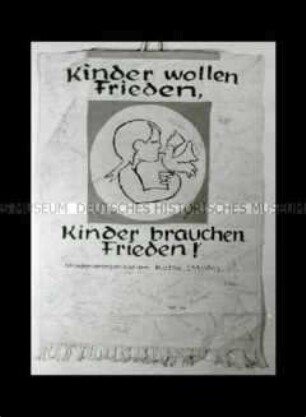 Wandbehang zum Thema Frieden