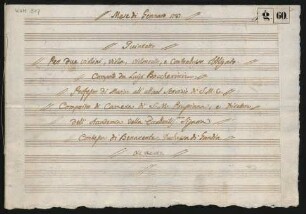 Quintette; vl (2), vla, vlc, cb; B-Dur; G 337; op.39,1