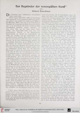 5/6: Der Begründer der norwegischen Kunst