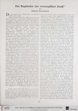 5/6: Der Begründer der norwegischen Kunst