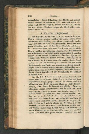 6. Molybdän. ( Molybdünum. )