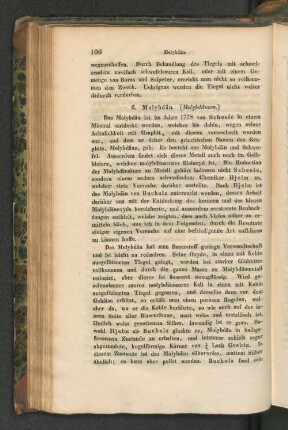 6. Molybdän. ( Molybdünum. )