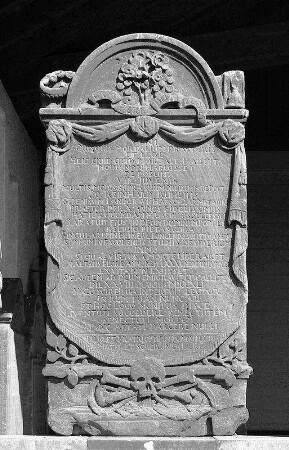 Friedhof (Friedhof); Schotten, Am Kirchberg, Hinter der Kirche