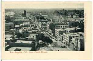 Los Angeles, Cal., from Court House