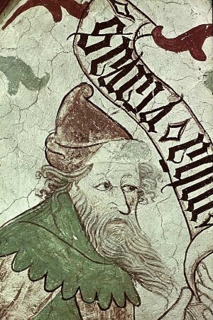 Das Lamm Gottes, umrahmt von Erzvätern, alttestamentlichen Königen und Propheten, dem Judas Thaddäus und der Verkündigung an die Hirten