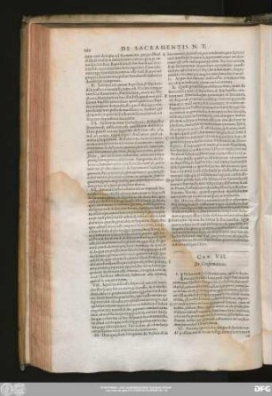 Cap. VII. De Confirmatione.