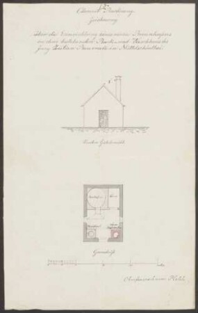 Baumann, Christian Scheunenanbau und Einbau eines Brennofens im Backhaus