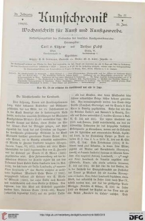 Die Künstlerfamilie der Lombardi