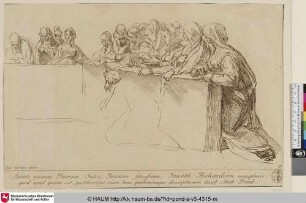 [Knieend betende Frauen; Femmes à genoux en prière]