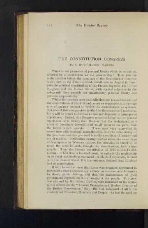 The Constitution Congress