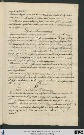 [fol. 50] De notario academico