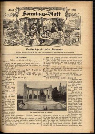 Ausgabe vom Sonntag, den 17. November 1907.