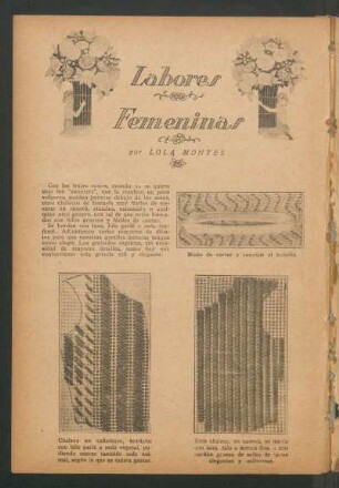 Labores femeninas
