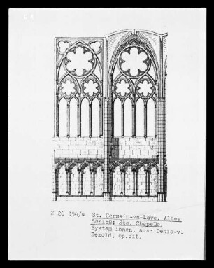 Saint Chapelle in Saint-Germain-en-Laye