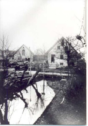 Untere Mühle. Detmold. Wiesenstraße. Sammlung Starke