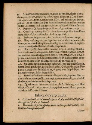Ethica de Verecundia.