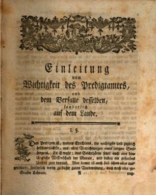P. Rudolph Grasers, Benedictiners zu Kremsmünster in Oberösterreich, und der Zeit Seelsorger auf dem Lande, vollständige Lehrart zu Predigen, oder wahre Beredsamkeit der christlichen Kanzel : nach der Vorschrift der berühmtesten Redner Frankreich [!] und Deutschlands in gründlichen Regeln verfaßt