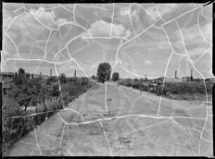 Blick entlang des Alten Tegeler Wegs