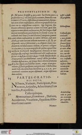 Partes Orationis octo