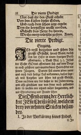 58-75, Die vierte Predigt