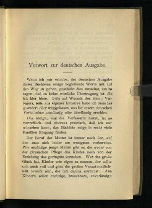 Vorwort zur deutschen Ausgabe
