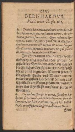 LIII. Bernhardus.