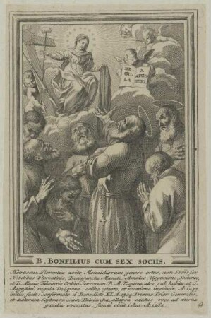 Bildnis des B. Bonfilius
