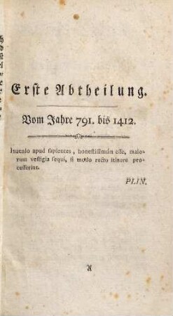 Geschichte des Hochstifts Wirzburg und dessen Fürstbischöffe : ein Beitrag zur vaterländischen Geschichte ; in zwei Abtheilungen