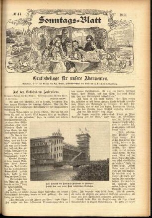 Ausgabe vom Sonntag, den 29. Oktober 1911.