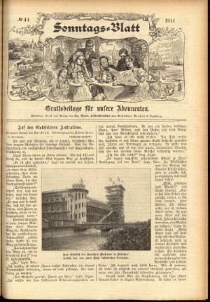 Ausgabe vom Sonntag, den 29. Oktober 1911.