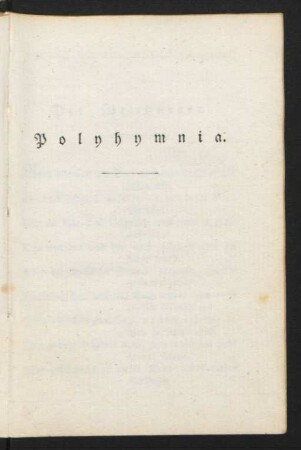 Polyhymnia.