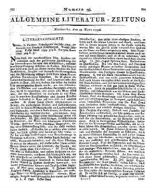 Strieder, F. W.: Grundlage zu einer Hessischen Gelehrten- und Schriftsteller-Geschichte. Bd. 10. Seit der Reformation auf gegenwärtige Zeiten. Kassel: Griesbach 1795