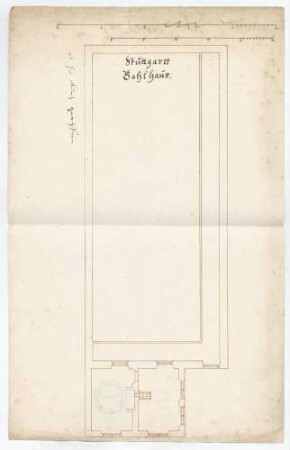 Grundriss (Folio, Tinte)