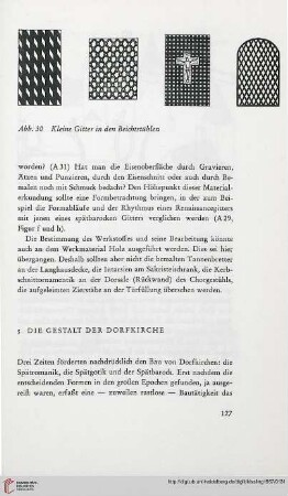 5: Die Gestalt der Dorfkirche