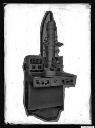 Repro Retusche: SEM3 (Standard-Elektronenmikroskop), Foto 1961