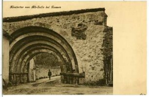 Altzella. Klostertor