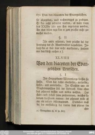 XLVIIII Von den diaconen der Evangelischen Teutschen.