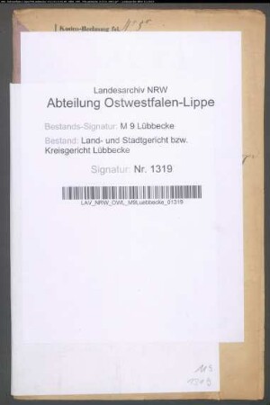 Erblasser: Witte gt. Niemeyer, Johann Heinrich: