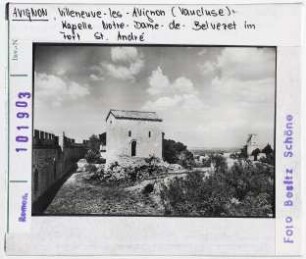 Avignon: Villeneuve-les-Avigon, Notre-Dame-de-Bélvezet im Fort St. André