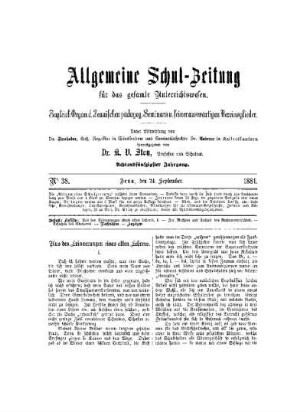 38: Heft 38