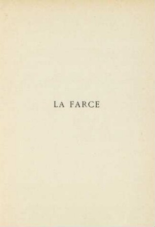 La farce