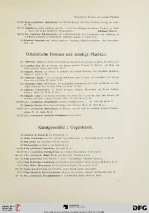 Kunstgewerbliche Gegenstände (Nr. 300-971)