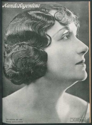Las estrellas del cine: Alice Hollister [Fotografía]